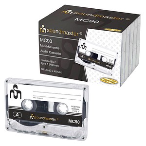 soundmaster Audio-Kassette MC90