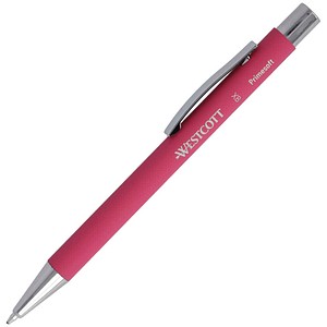 WESTCOTT Kugelschreiber pink, Schreibfarbe: blau, 1 St.