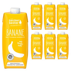 beckers bester Bananen-Nektar Fruchtnektar 6x 0,75 l