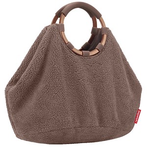 reisenthel® Einkaufstasche loopbag hobo teddy chocolate Polyester teddy chocolate OP 6066