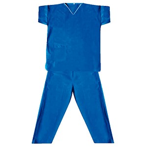 HARTMANN unisex Kasack & Hose Set Foliodress® Einweg blau Größe L 1 Set