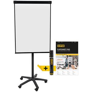 AKTION: Bi-Office Flipchart KLASSIK EA4806186 + GRATIS 1 Boardmarker + 1 Flipchartblock