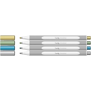 Teachly Shineliner Classic Filzstifte farbsortiert, 4 St.