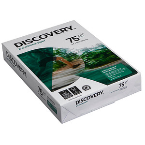 DISCOVERY Kopierpapier DISCOVERY DIN A4 75 g/qm 500 Blatt DISCOVERY Kopierpapier DISCOVERY DIN A4 75 g/qm 500 Blatt
