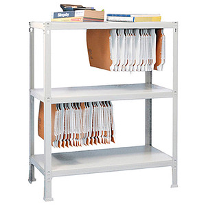 Simonrack Schwerlastregal FILECLICK MINI 3 8435104939345 weiß 80,0 x 36,0 x 90,0 cm