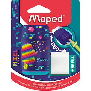 maped Radiergummi PIXEL PARTY lila, 1 St.