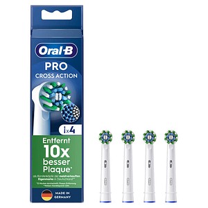 Oral-B PRO Cross Action Zahnbürstenaufsätze, 4 St.