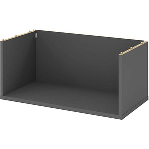 HAMMERBACHER Aktenregal-Element FlexWall grafit 80,0 x 40,0 x 35,2 cm, 1 St.