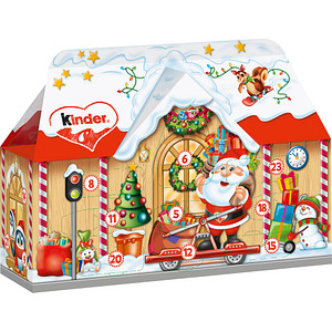 kinder Adventshaus 3D Adventskalender  24 St./234,0 g, 1 St.