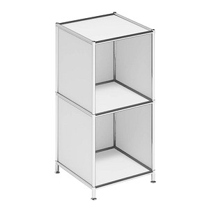 viasit Aktenregal System4 weiß 40,4 x 40,4 x 80,7 cm, 1 St.
