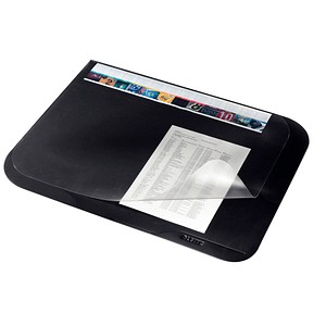 LEITZ Schreibtischunterlage schwarz Kunststoff 65,0 x 50,0 cm, 1 St.