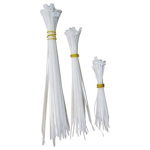 CON:P Kabelbinder-Set transparent 25x 100,0, 25x 160,0, 25x 190,0 mm x 2,5 mm, 75 St.