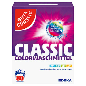 GUT&GÜNSTIG CLASSIC Waschmittel Pulver, 5,2 kg