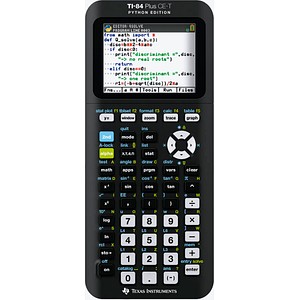 TEXAS INSTRUMENTS TI-84 Plus CE-T Python Edition Grafikrechner schwarz