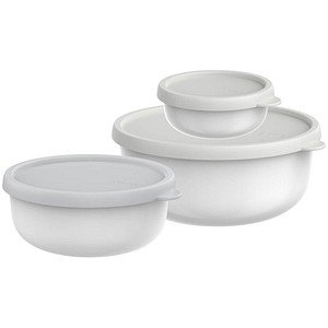 MEPAL Frischhaltedosen-Set Lumina 2.0 weiß 0,25/0,75/1,5 l, 1 Set