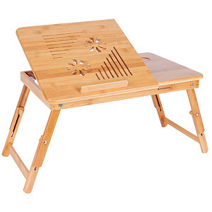 SONGMICS Laptop-Betttablett LLD004 braun