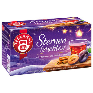 TEEKANNE Sternenleuchten Tee 20 Portionen