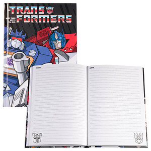 BlueSky Notizbuch Transformers DIN A5 liniert, mehrfarbig Hardcover 120 Seiten, 1 St.