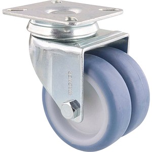 WAGNER® design yourself Apparate-Doppel-Lenkrolle ECO RO 1577 grau