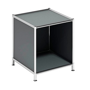 viasit Aktenregal System4 anthrazit 40,4 x 40,4 x 43,2 cm, 1 St.
