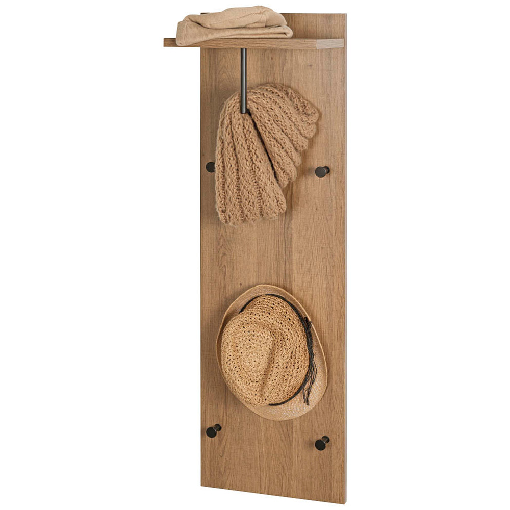 Produktbild von HAKU Garderobenständer HAKU Möbel Wandgarderobe - Alu - H. 60cm X B 54cm 1 Stuck