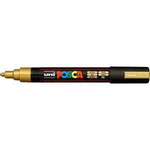 uni-ball POSCA PC-5M Acrylstift gold, 1 St.