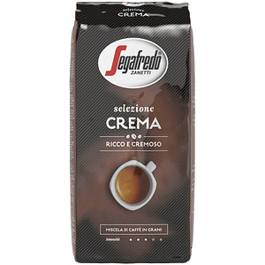 Segafredo Selezione Crema Kaffeebohnen Arabica- und Robustabohnen mild 1,0 kg