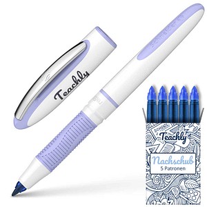 Teachly Superstudent Tintenroller Flieder 0,6 mm, Schreibfarbe: blau, 1 St.