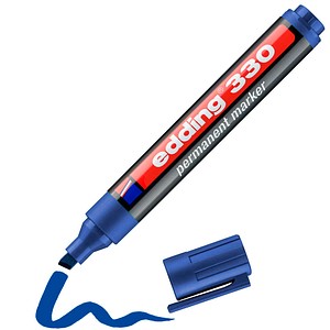 edding 330 Permanentmarker blau 1,0 - 5,0 mm, 10 St.