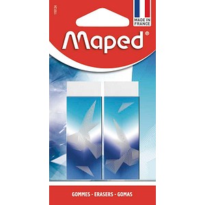 maped Radiergummis ARCTIC weiß, 2 St.
