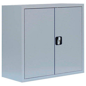 LÜLLMANN Stahlschrank 530300 lichtgrau 1 Fachboden 80,0 x 38,3 x 75,0 cm, aufgebaut, 1 St.