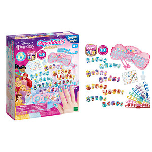 EPOCH Aquabeads Disney Prinzessinnen Nagelstudio-Set mehrfarbig