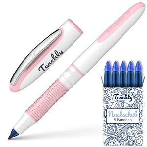 Teachly Superstudent Tintenroller Rosé 0,6 mm, Schreibfarbe: blau, 1 St.