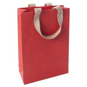 SIGEL Geschenktüte Red Coco rot 19,0 x 28,0 cm, 5 St.