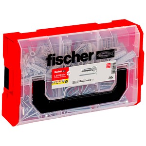 AKTION: fischer L-Boxx mini SX Plus 532891 Dübel- und Schrauben-Sortiment, 210-teilig mit Prämie nach Registrierung