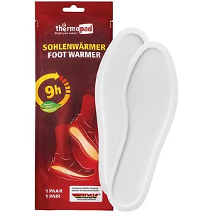 thermopad® Wärmesohlen 78095-1, Gr. XXL (Gr. 44-46) weiß, 10 St.