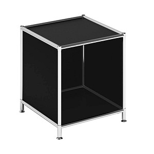 viasit Aktenregal System4 schwarz 40,4 x 40,4 x 43,2 cm, 1 St.