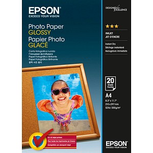 EPSON Fotopapier S042538 DIN A4 glänzend 200 g/qm 20 Blatt EPSON Fotopapier S042538 DIN A4 glänzend 200 g/qm 20 Blatt