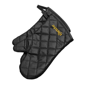 Bartscher unisex Ofenhandschuh 300 schwarz Einheitsgröße, 1 Paar