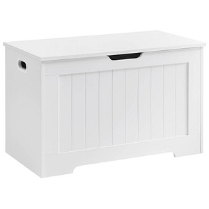 VASAGLE Sitztruhe LHS11WTV1 weiß Holz 76,0 cm