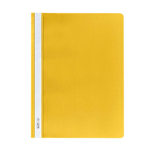 herlitz Schnellhefter Kunststoff gelb DIN A5, 1 St.