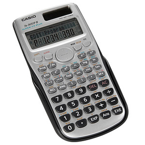 CASIO FX-3650PII Wissenschaftlicher Taschenrechner silber