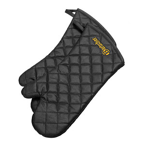 Bartscher unisex Ofenhandschuh 420 schwarz Einheitsgröße, 1 Paar