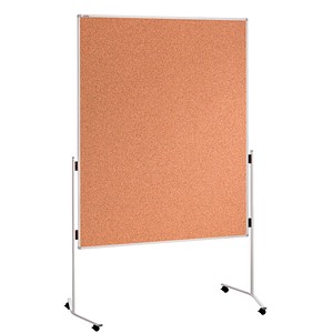 FRANKEN Moderationswand ECO 120,0 x 150,0 cm braun