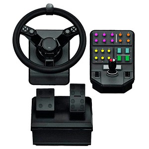 Logitech G Saitek Farm Sim Lenkrad- und Pedale-Set