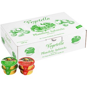 Vegetella  Pflanzlicher Sojabasis Brotaufstrich, 60x 24,0 g
