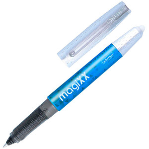 ONLINE® MagiXX Tintenroller blau/silber 0,7 mm, Schreibfarbe: blau, 1 St.