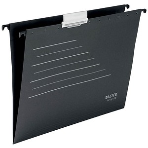 LEITZ Hängemappen ALPHA® recycle 1921 schwarz, 10 St.