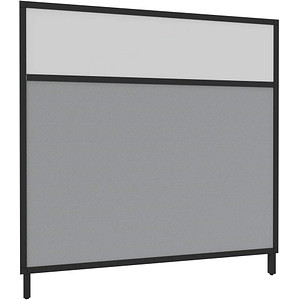 Quadrifoglio Trennwand, grau 140,0 x 144,0 cm, 1 St.