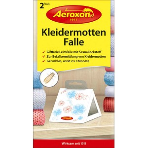 Aeroxon Mottenfalle weiß, blau, 2 St.